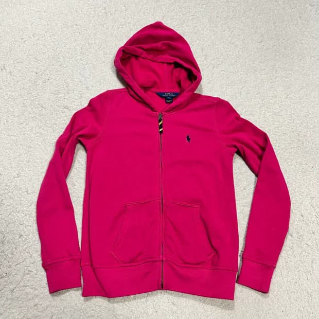 폴로 랄프로렌 핑크색 후드집업 여성 추천