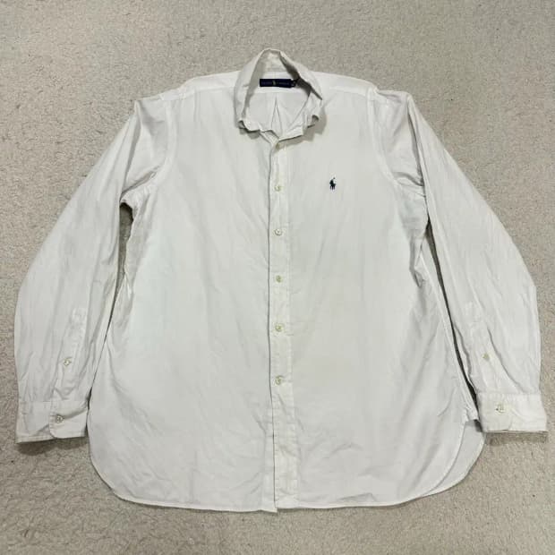 폴로 랄프로렌 화이트 셔츠 남방