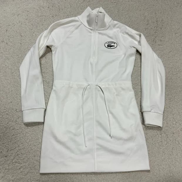 라코스테 원피스 화이트 90