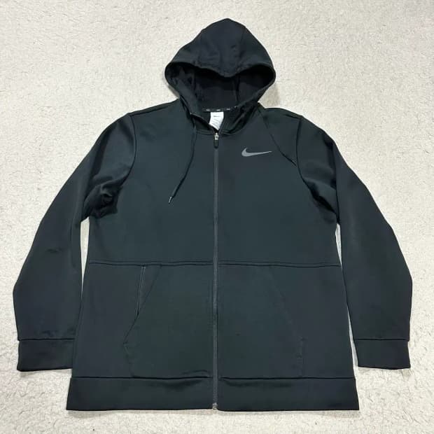 나이키 블랙 후드집업 기모 xl 105