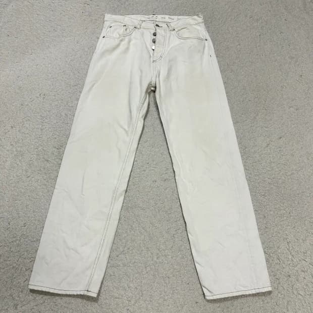COS 릴랙스핏 아이보리 데님 팬츠 30인치