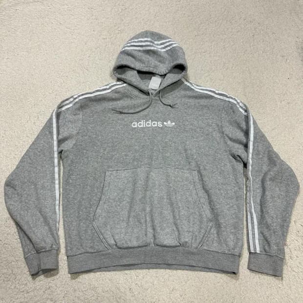 아디다스 후드티 기모 그레이 3xl 115