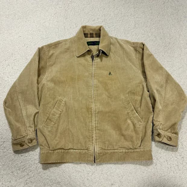 빈폴 코듀로이 면 자켓 베이지 95