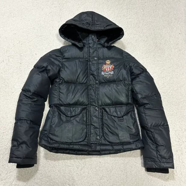 폴로 진스 패딩 여성 xs