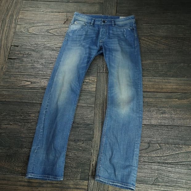 [디젤] 빈티지 워시드 데님 팬츠 청바지 P01441