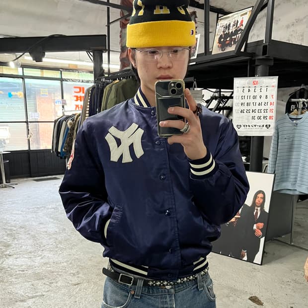 90s New York Yankees stadium jacket