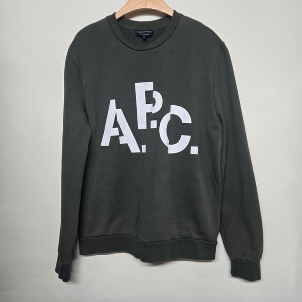 A.P.C. 아페쎄 올리브 맨투맨 M