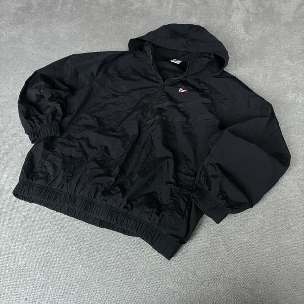 나이키 블랙 윈드러너 아노락 XL
