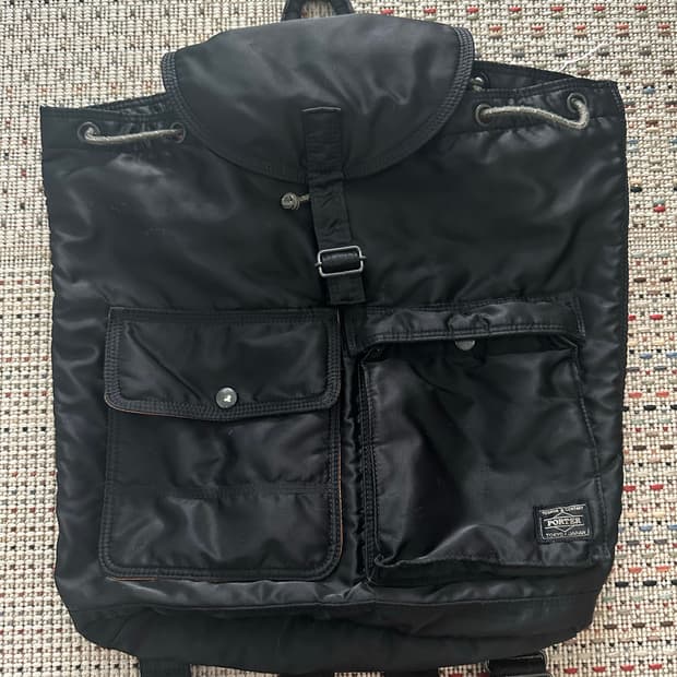 요시다포터 탱커 럭색 블랙 백팩 porter tanke