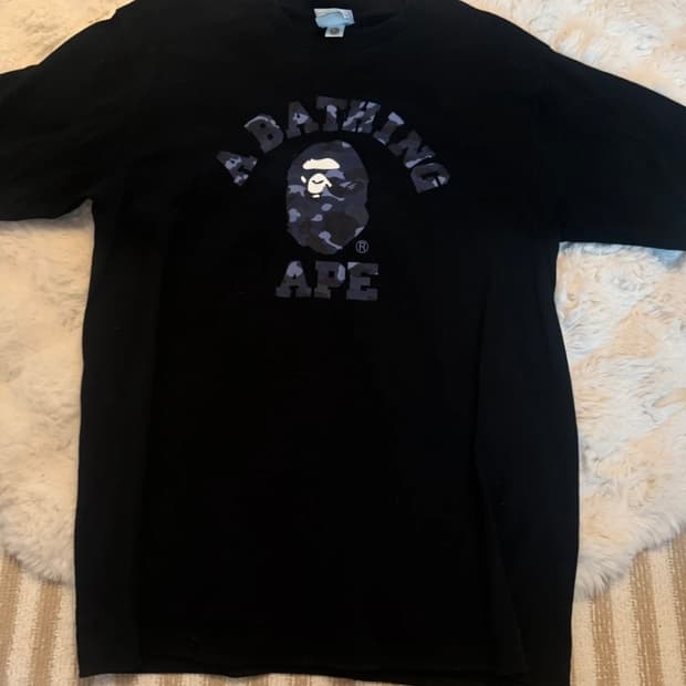 베이프 카모 반팔 L 새상품