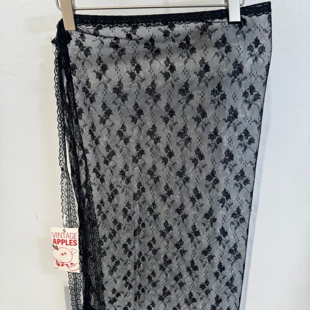 vintage skirt 레이어드 스커트