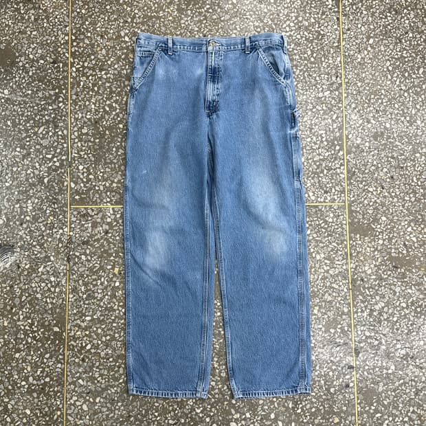 칼하트 데님 카펜터 팬츠 B13-DST 38