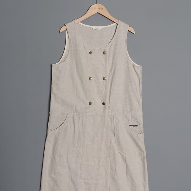 Studio clip Linen Blend One-Piece