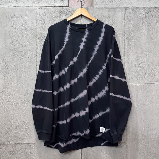 빈티지 타이다이 롱슬리브 티셔츠 (L)  