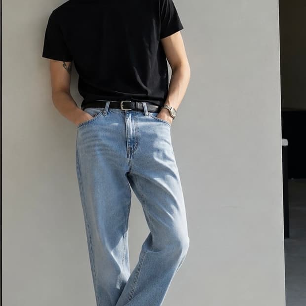 ZARA 자라 세미와이드 플레어 진 팬츠