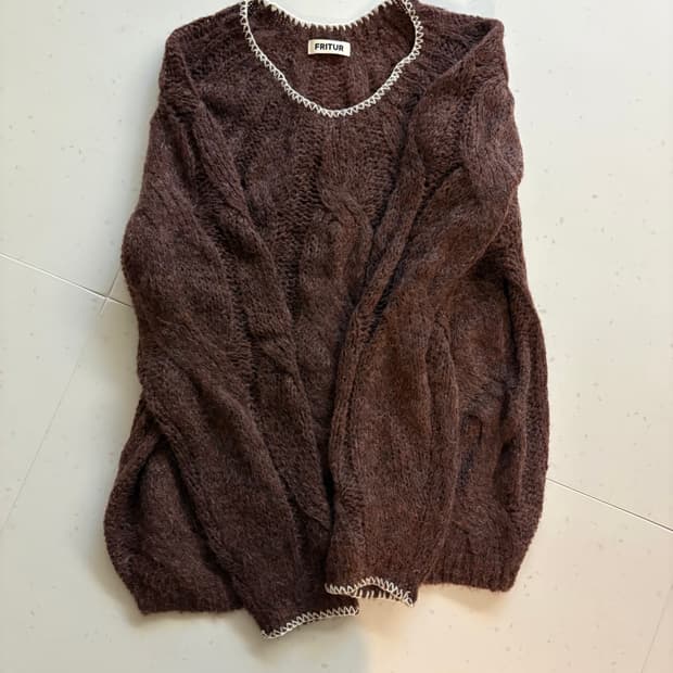 프리터 케이블 니트