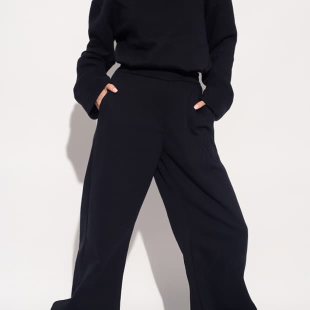 더아티코 스웻팬츠 블랙 