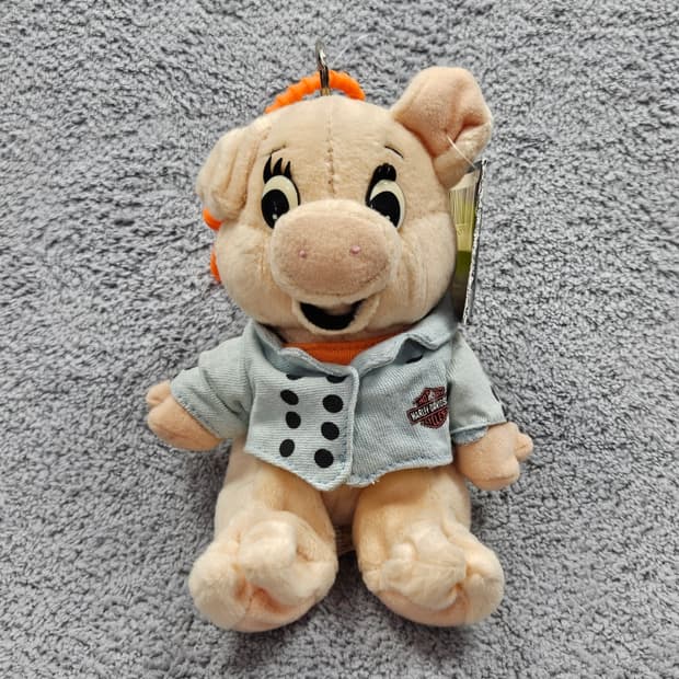 할리데이비슨 빈백 인형 팻밥 커스텀 키링 ( 16CM ) / 12567