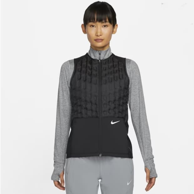 S) 나이키 에어로로프트 구스다운 패딩 베스트 조끼 런닝코어