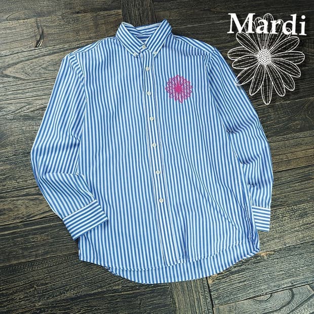[마르디메크르디] 스트라이프 셔츠 M21604