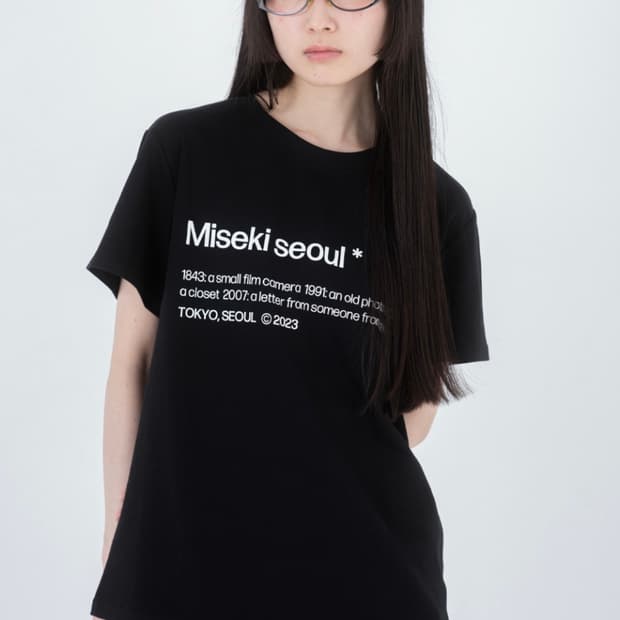 Misekiseoul short sleeves BLACK