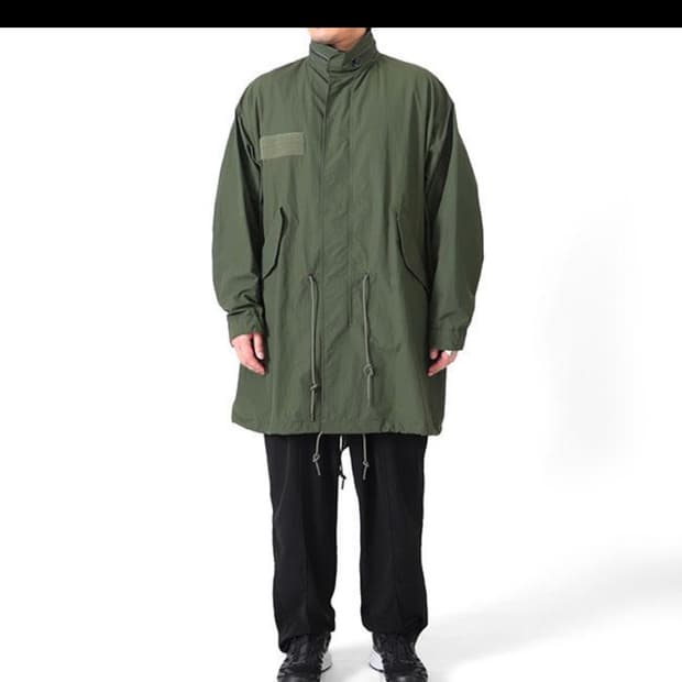 FUMITO GANRYU 후미토간류 M-51 피쉬테일 레인코트