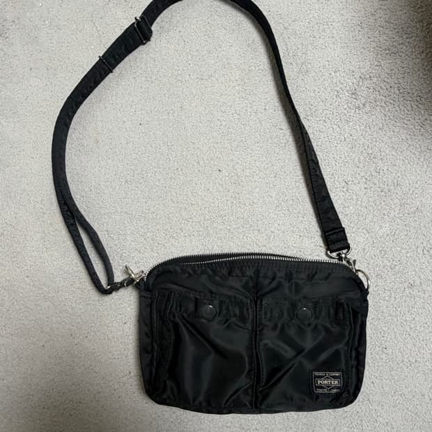 포터 porter 크로스백 (블랙)