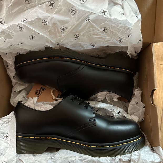 닥터마틴 1461 스무스 블랙 270