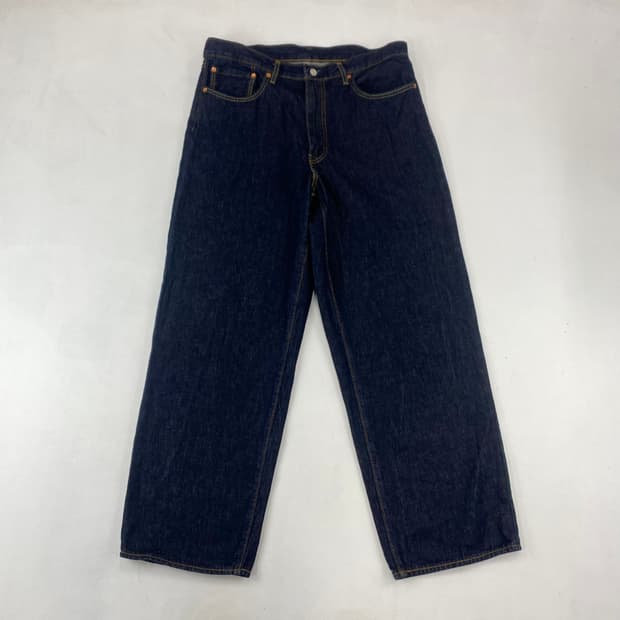 리바이스 578 프리미엄 빅E 진청 데님 진 (36)
