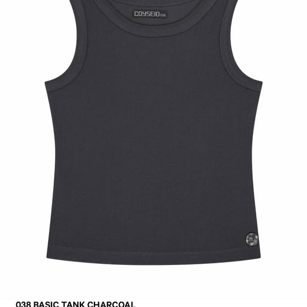 코이세이오038 챠콜 탱크 슬리브리스