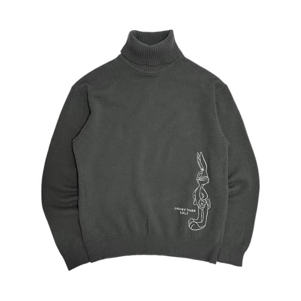 루니툰즈 램스울 목폴라 니트