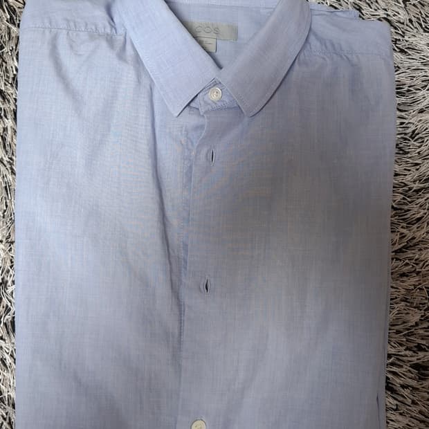 COS 남성 슬림핏 셔츠 EU37