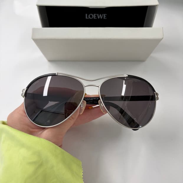 로에베 선글라스 SLW457 블랙