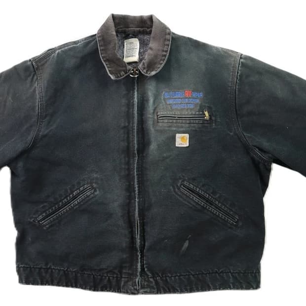 칼하트 J01 디트로이트 자켓 블랙