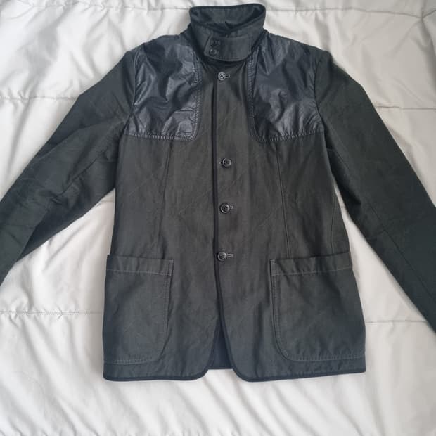 Dries van noten 스탠드카라 헌팅자켓 46 