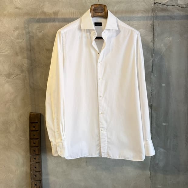 에르메네질도 제냐 수 미주라 드레스 셔츠 100