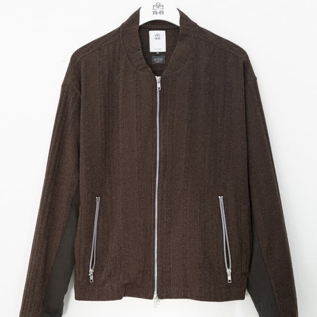 (구매,2) 폴리테루 니트집 블루종