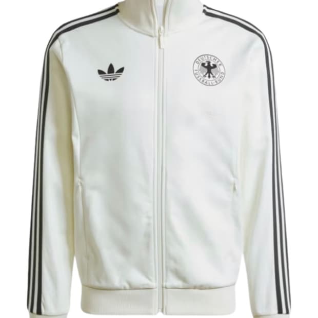 아디다스 독일 베켄바우어 트랙 탑 오프 화이트 - KR사이즈