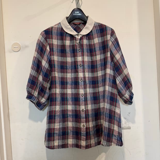 오스본 린넨 블라우스