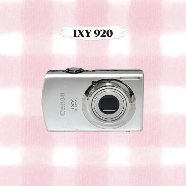 캐논 익시 920 IS (익서스 870) 실버 빈티지디카