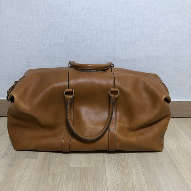 (OS) 멀버리 Mulberry Clipper 레더 통가죽 보스턴백