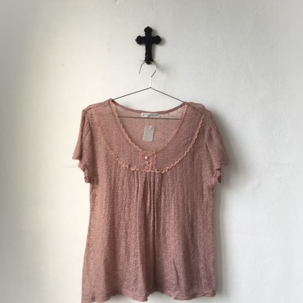 Knit blouse
