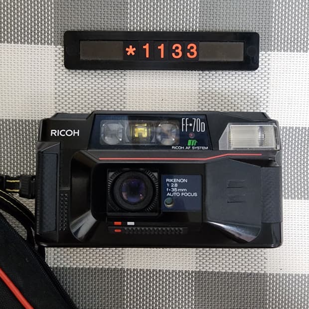 리코 FF-70D 필름카메라 파우치포함