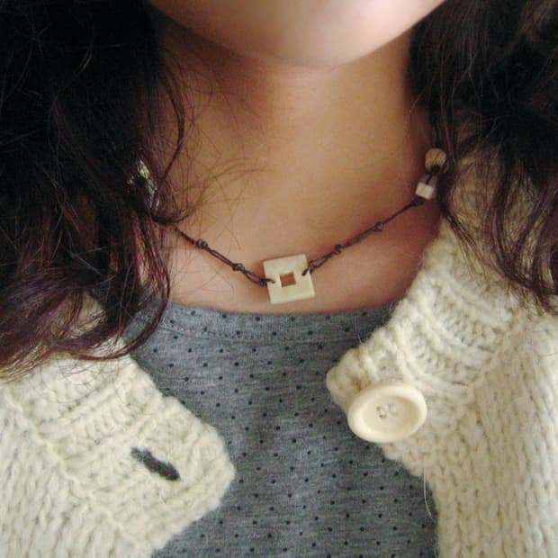 mint Cracker necklace (only one) 목걸이