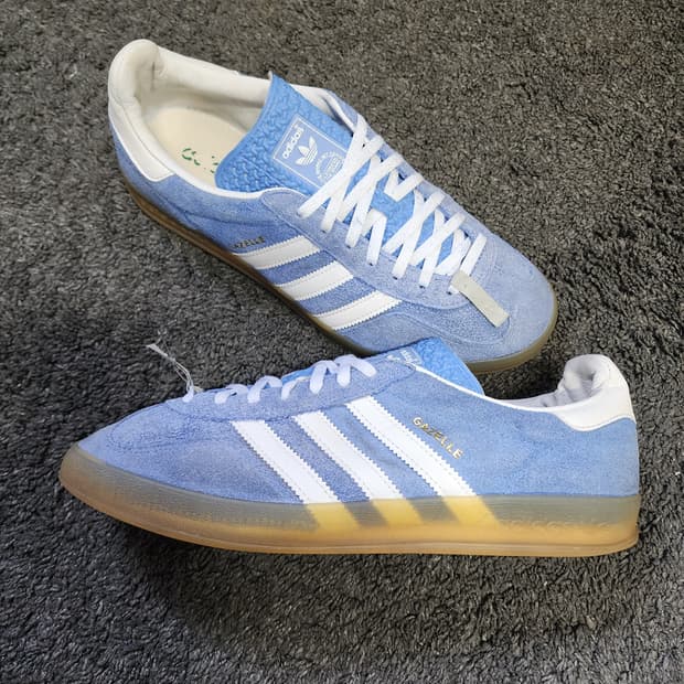 아디다스 가젤 스카이블루 스웨이드 280사이즈 