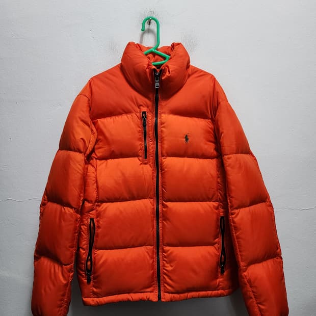 폴로 랄프로렌 RL/250 오렌지 패딩 점퍼