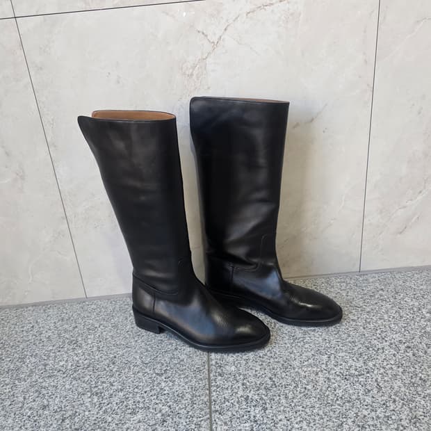 더일마 가죽 롱부츠