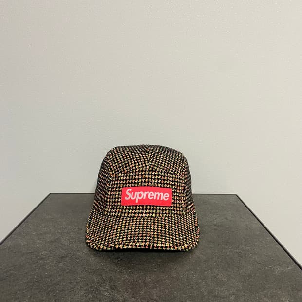 (OS) 슈프림 박스로고 캠프캡 모자 하운드투스