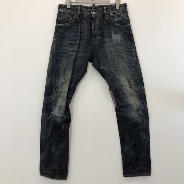 디스퀘어드2 더티 케니트위스티진 청바지 29-30 인치 