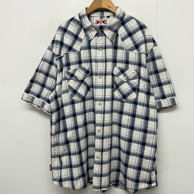 에드윈 체크 웨스턴 셔츠